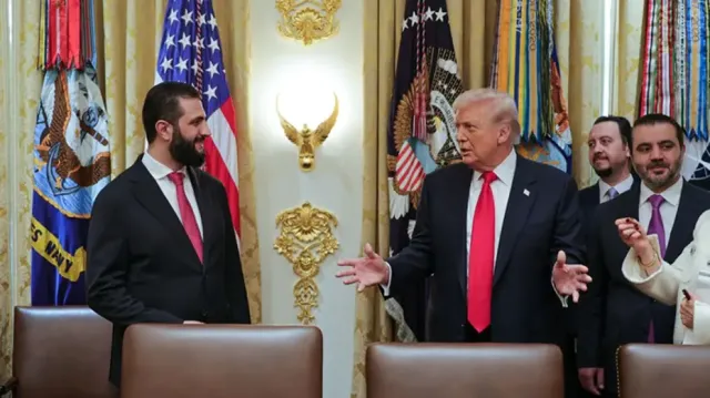 ABD Başkanı Trump ve Suriye Cumhurbaşkanı Şara Arasında Kritik Görüşme