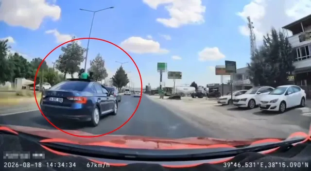 Diyarbakır'da Tehlikeli Yolculuk: Trafikte Makas Atan Sürücü Çocukların Hayatını Hiçe Saydı
