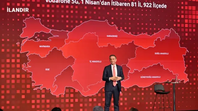Vodafone 5G Teknolojisini Türkiye'nin Dört Bir Yanına Taşıyor: 1 Nisan'da Büyük Başlangıç