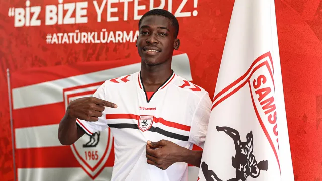 Samsunspor'dan Geleceğe Yatırım: Mbaitoloum Daniel 5 Yıllık İmbyi Attı