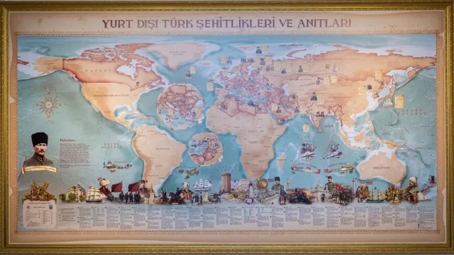 Dünyadaki Türk Şehitlikleri Tek Haritada Buluştu: 48 Ülkede 172 Nokta Kayıt Altında