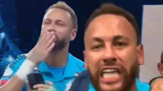 Neymar Çılgına Döndü: Rakip Taraftarın Kız Arkadaşına Öpücük Attı
