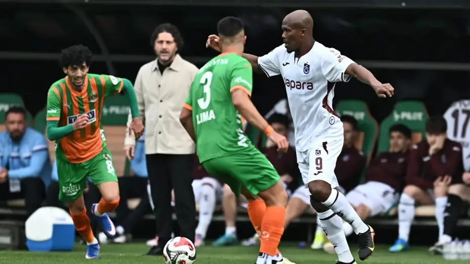 Trabzonspor Alanya Deplasmanında Puan Kaybetti: Şampiyonluk Yarışında Kritik Viraj