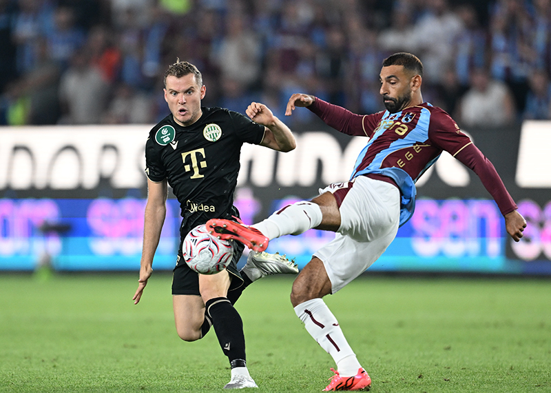 Trabzonspor Ferencvaros'a Mağlup Oldu: Tur Macaristan'a Kaldı