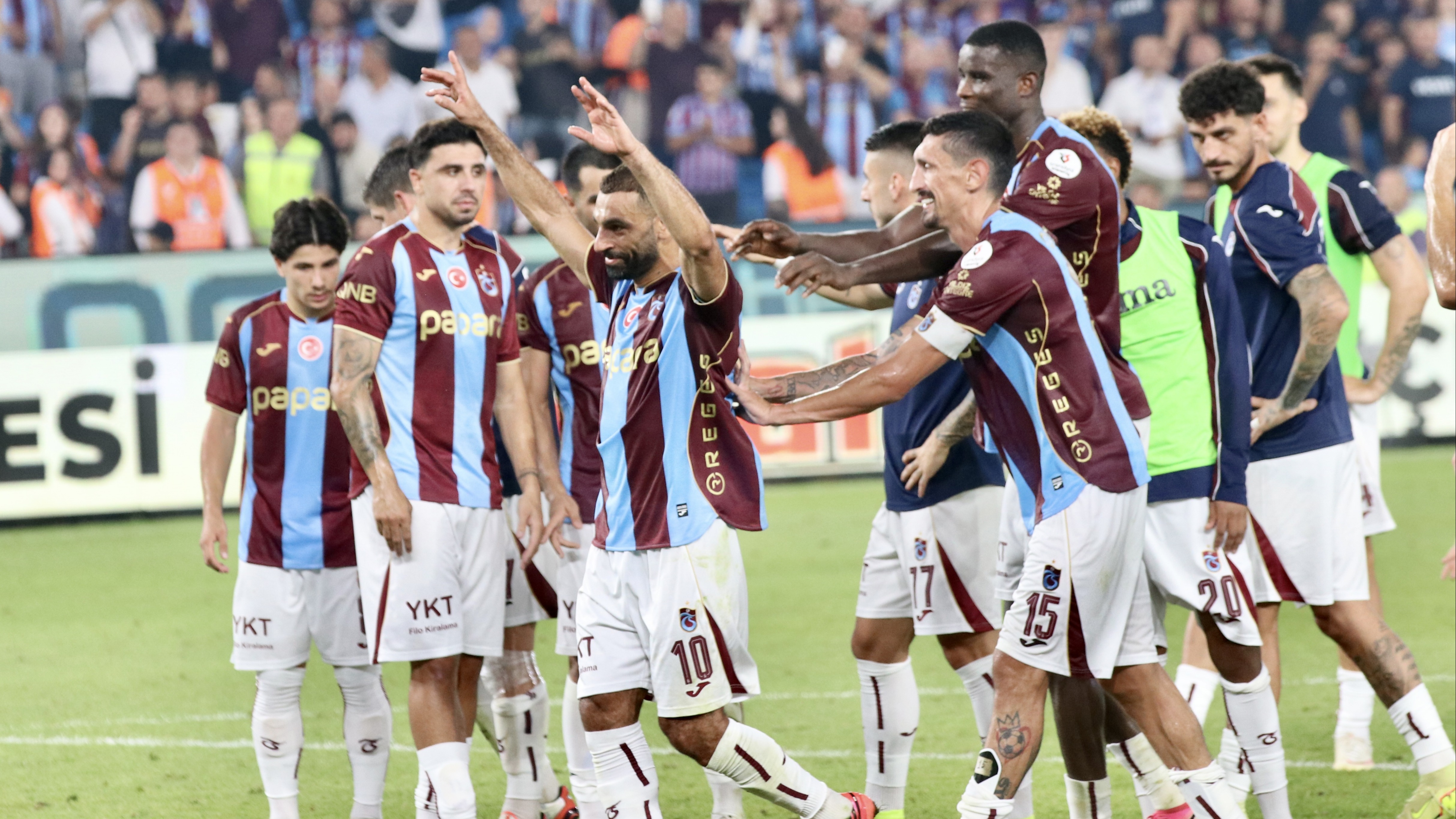 Trabzonspor'un UEFA Konferans Ligi Kadrosu Açıklandı