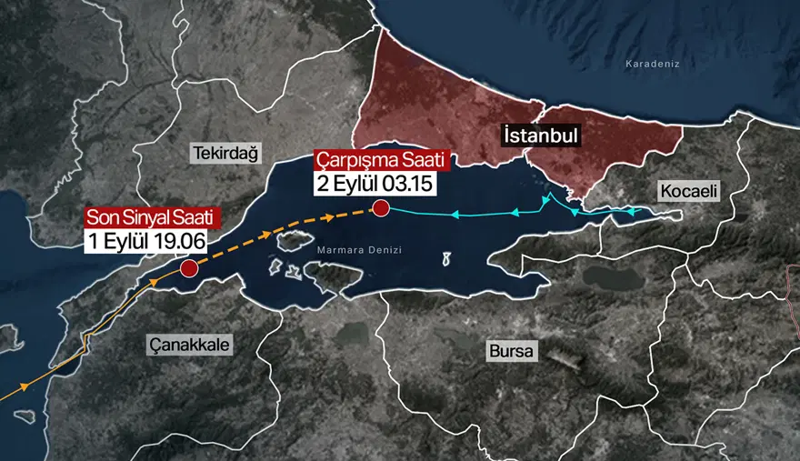 Tuğberk İmamoğlu Gemisinde Kaybolan Denizcileri Arama Çalışmaları Sürüyor