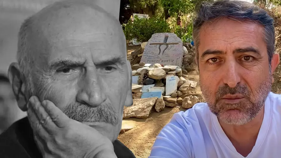 Tuncel Kurtiz'in Mezarı Hakkında Şoke Eden Görüntüler: Nail Kırmızıgül İsyan Etti